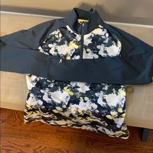 Long sleeve golf shirt